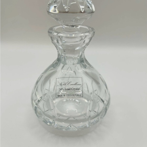 Noble Excellence Other - Sophisticated CRYSTAL PERFUME BOTTLE~ Czech Republic